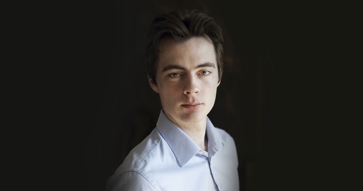 Tuba player August Schieldrop